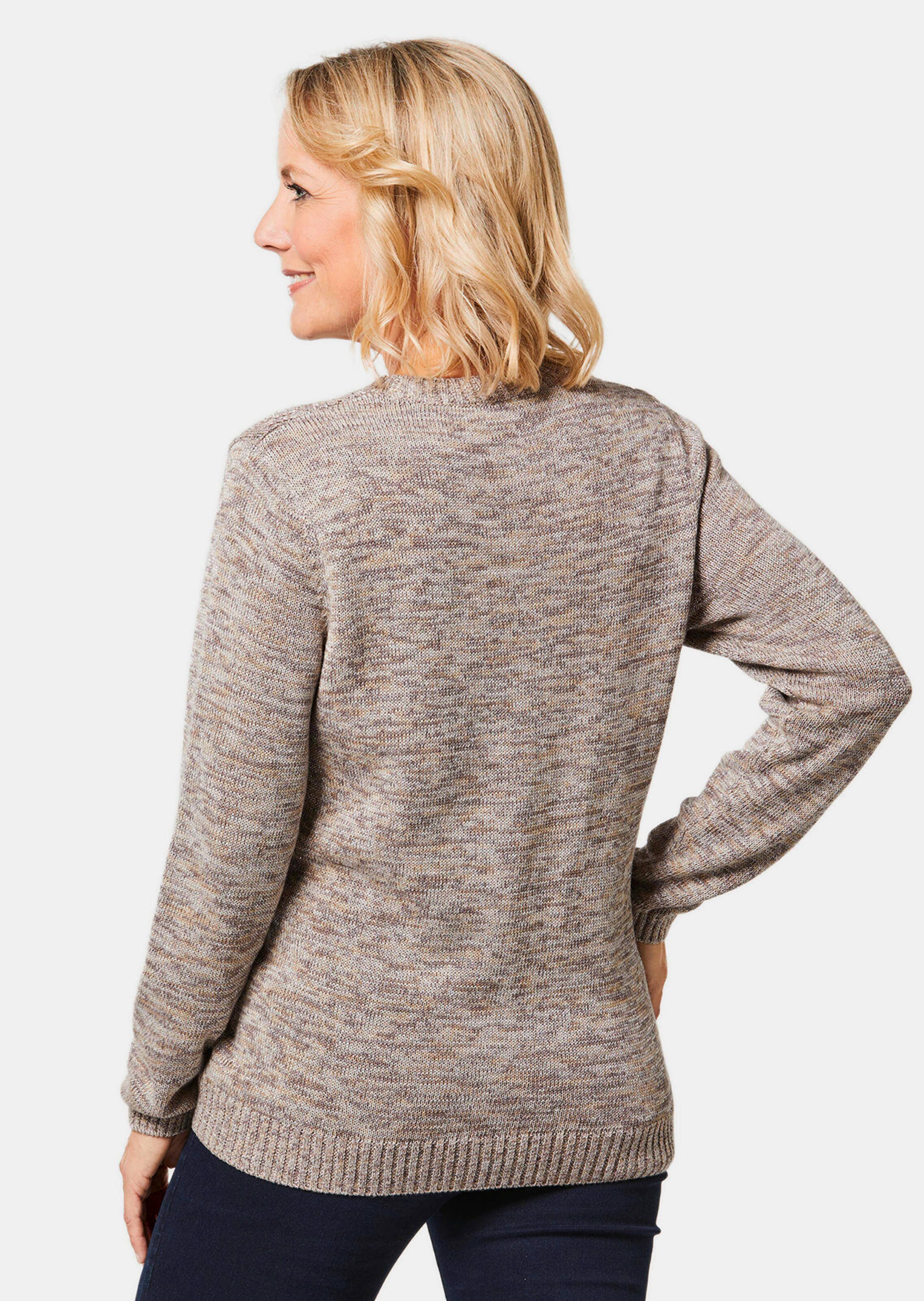 Pullover mit Glanzgarn thumbnail 2