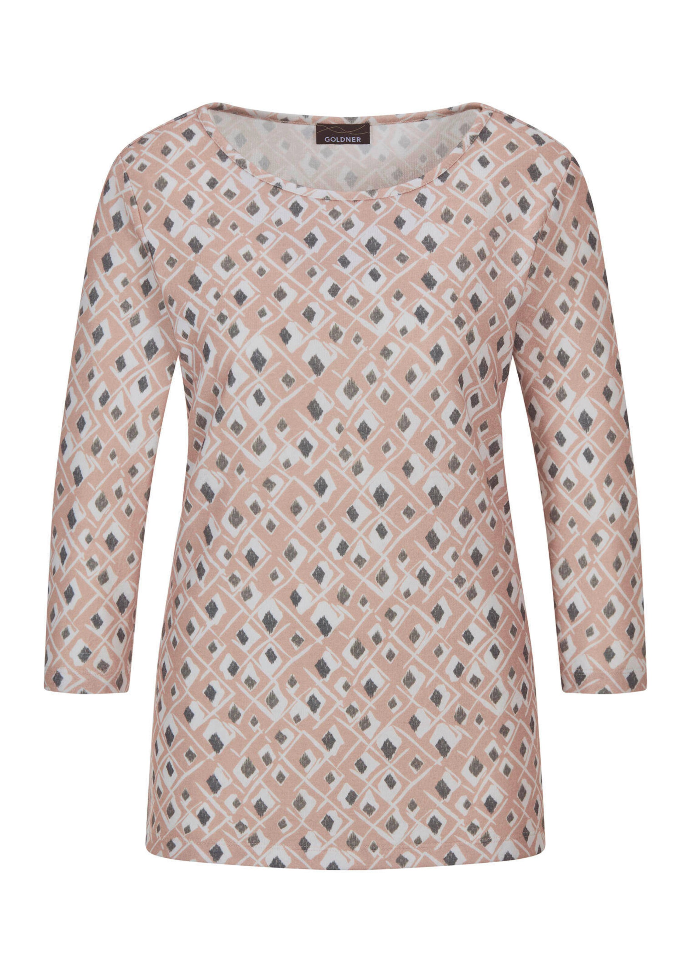 Gedessineerd shirt van zachte jersey
