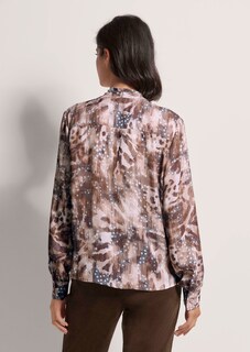 Hemdbluse mit Unikat-Print thumbnail 4