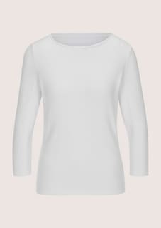 Feinstrickpullover mit U-Boot-Ausschnitt und 3/4-Arm thumbnail 7
