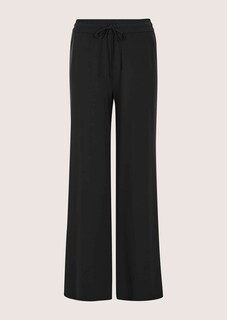 Lässige Jerseyhose mit weitem Bein thumbnail 7