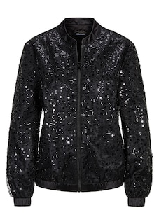 Eleganter Blouson mit Perlen und Pailletten thumbnail 6