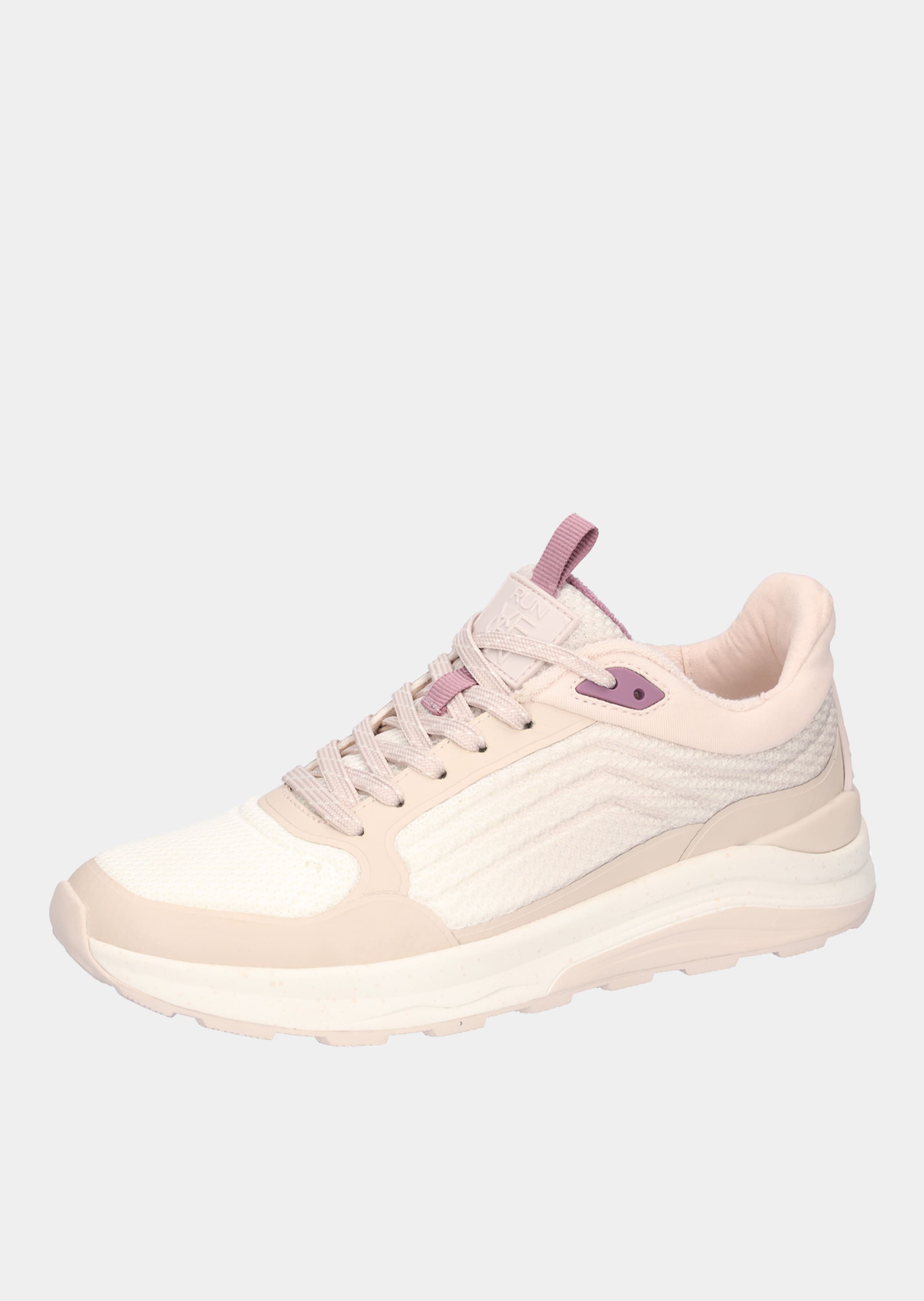 Sneakers met vetersluiting in een sportieve look