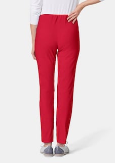 Pantalon étroit en bengaline LOUISA thumbnail 3