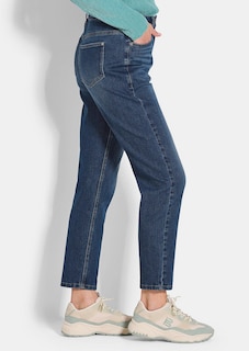 Jean mom SARA en coton stretch thumbnail 4