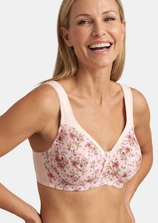 Kaarituelliset rintaliivit, joissa kukallista verkkokangasta thumbnail 3