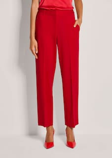 Ankle-free jersey trousers with centre creases thumbnail 2
