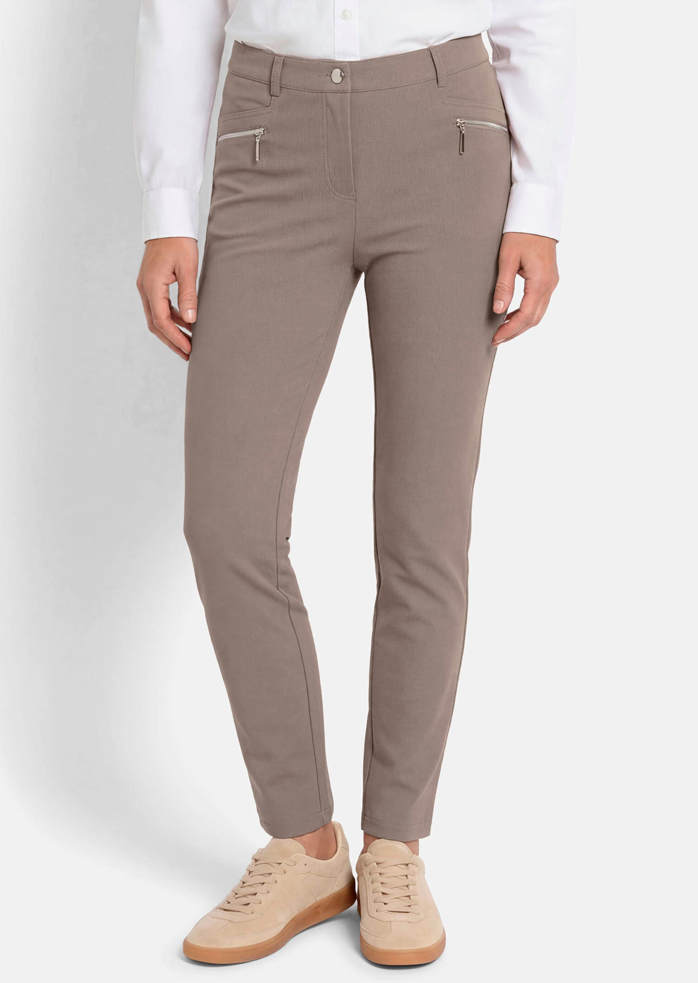 Pantalon BELLA à effet ventre plat, avec jambes étroites