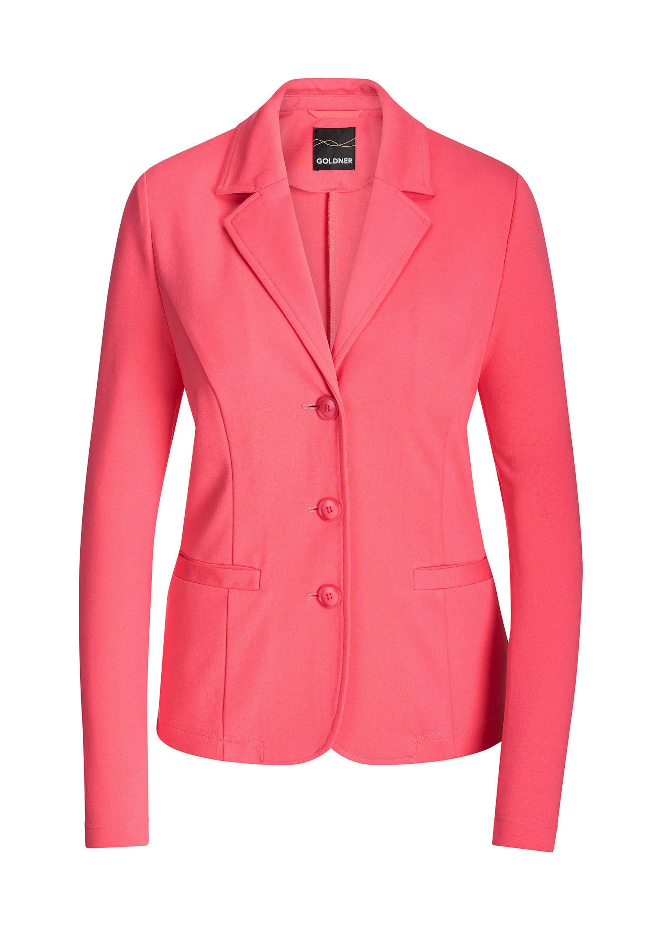 Jersey blazer met reverskraag