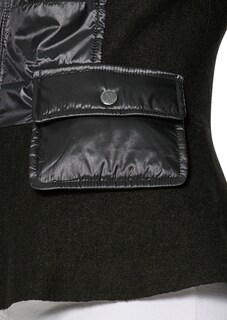 Jacke mit wattiertem Steppeinsatz und Schößchen thumbnail 6