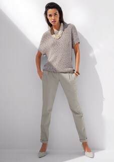 Pantalon chino à pinces thumbnail 1
