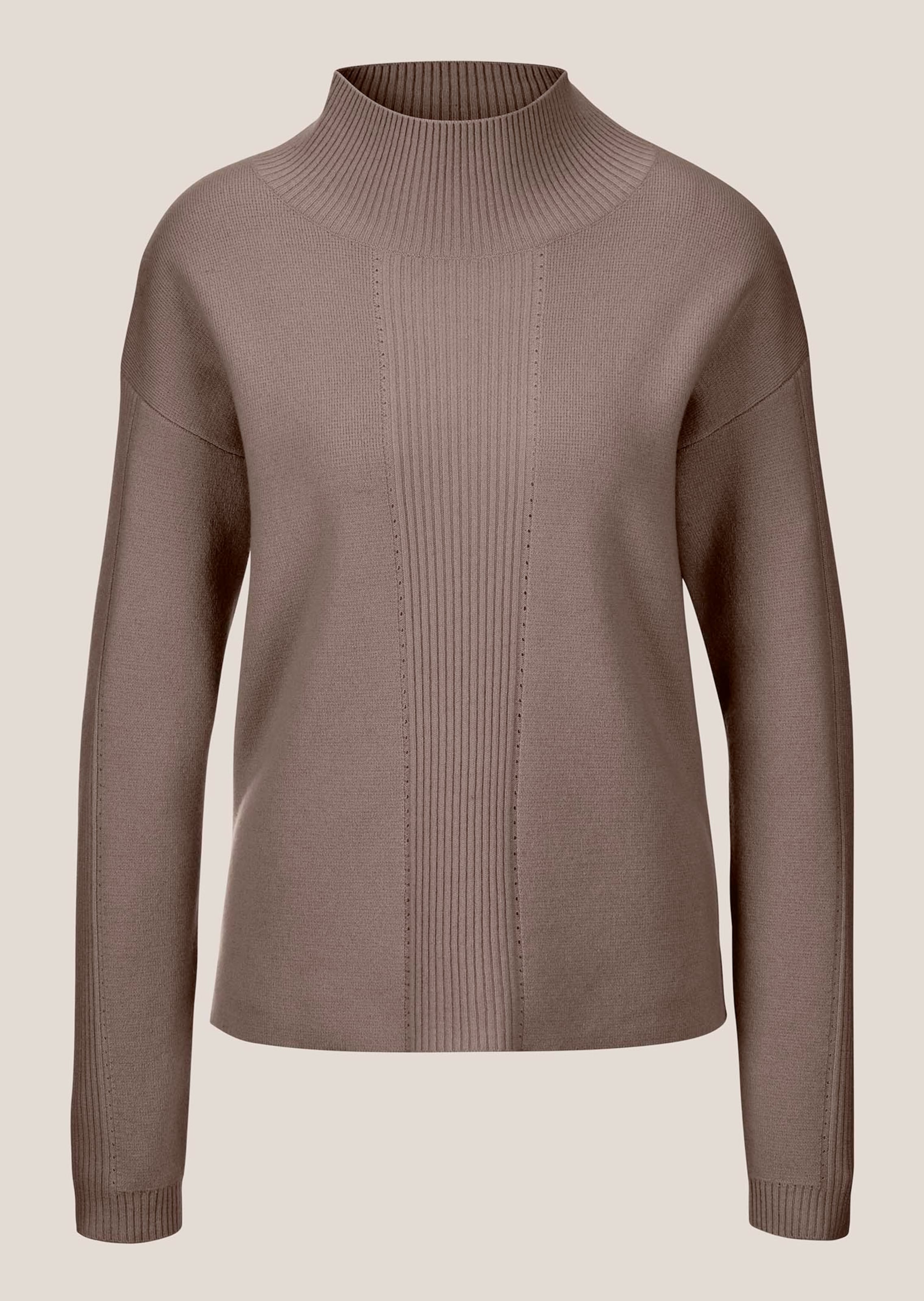 Kurzer Stehkragen-Pullover mit Good Cashmere thumbnail 6