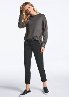 Cropped trousers in a casual chino style thumbnail 1