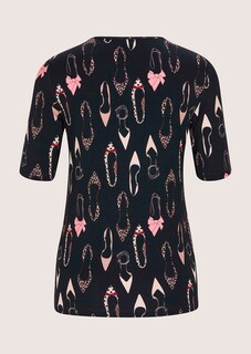 Kurzarm-Shirt mit Schuhmotiven thumbnail 8