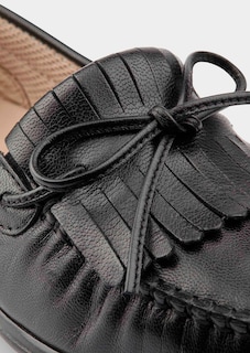 Mocassins en cuir véritable thumbnail 3