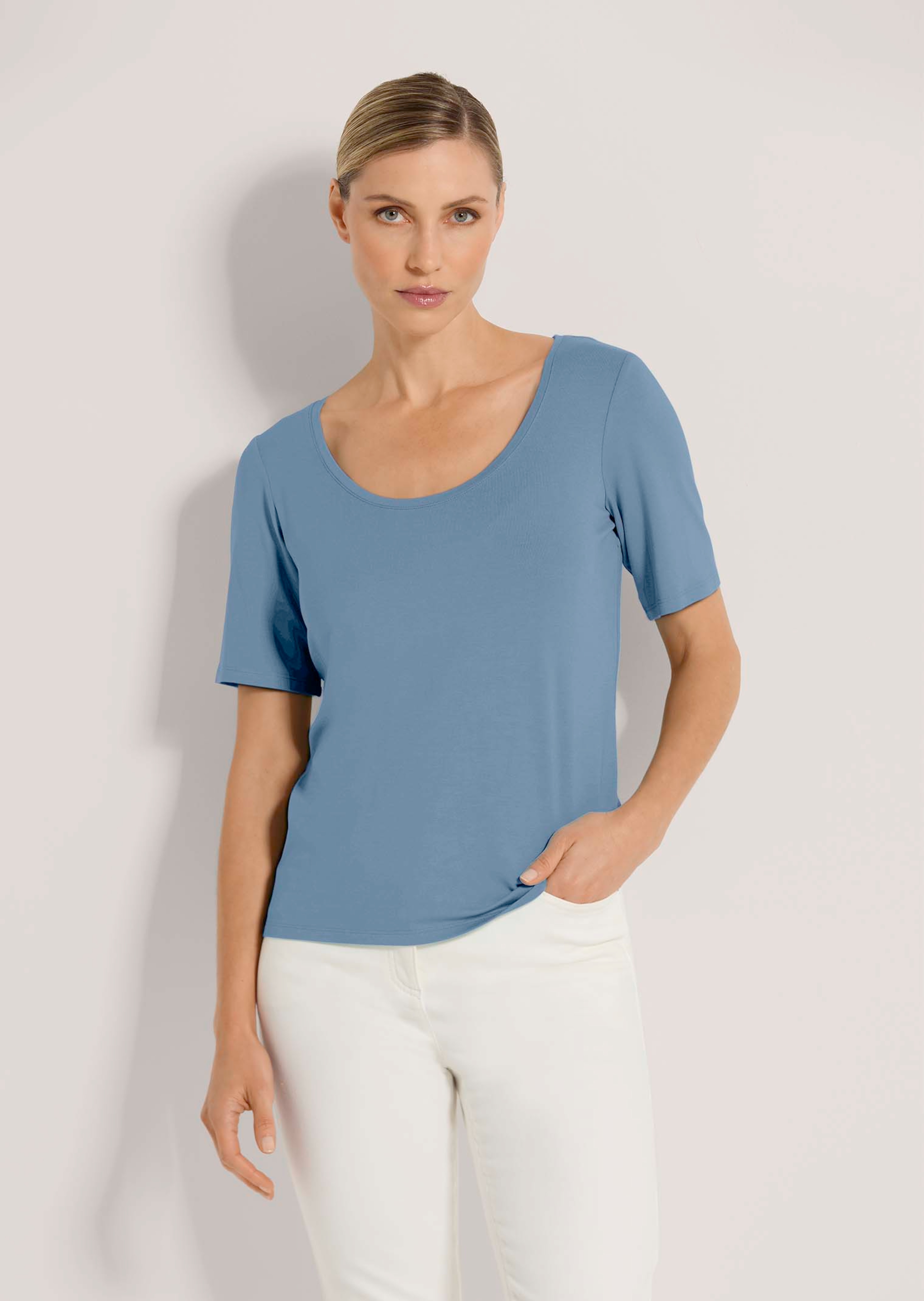Shirt met halve mouw