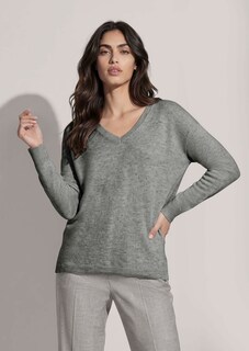 Pull en V en bon cachemire thumbnail 1