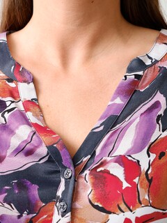 Longbluse mit floralem Print thumbnail 5