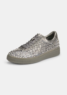 Sneaker aus Mesh-Gewebe mit Strass thumbnail 1