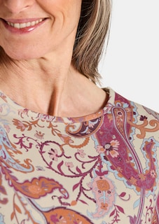 T-shirt confortable en jersey avec teneur en coton thumbnail 5