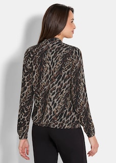 Veste de loisirs imprimée style blouson thumbnail 2