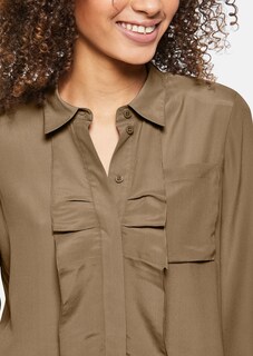 Blouse with frills at the front thumbnail 6