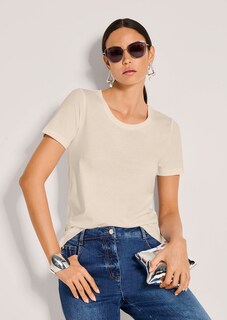 Basic-Shirt mit Rundhals thumbnail 5
