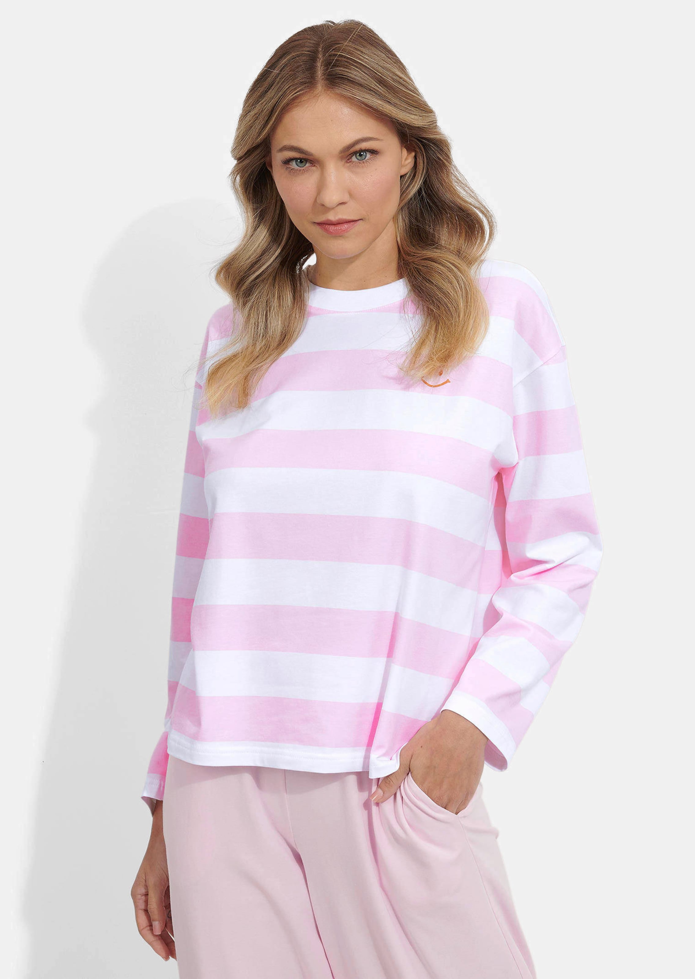 T-shirt en coton rayé