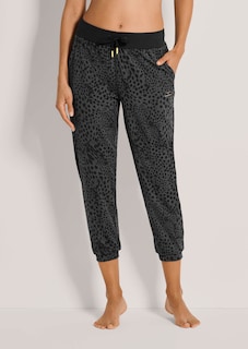 Vrijetijdsbroek met animalprint thumbnail 1