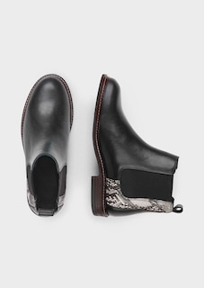 Bottines Chelsea effet serpent thumbnail 2