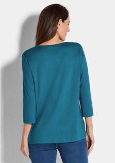 T-shirt en jersey de viscose thumbnail 3
