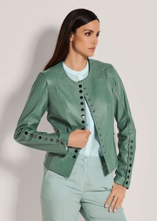 Veste. Cuir nappa d'agneau thumbnail 2