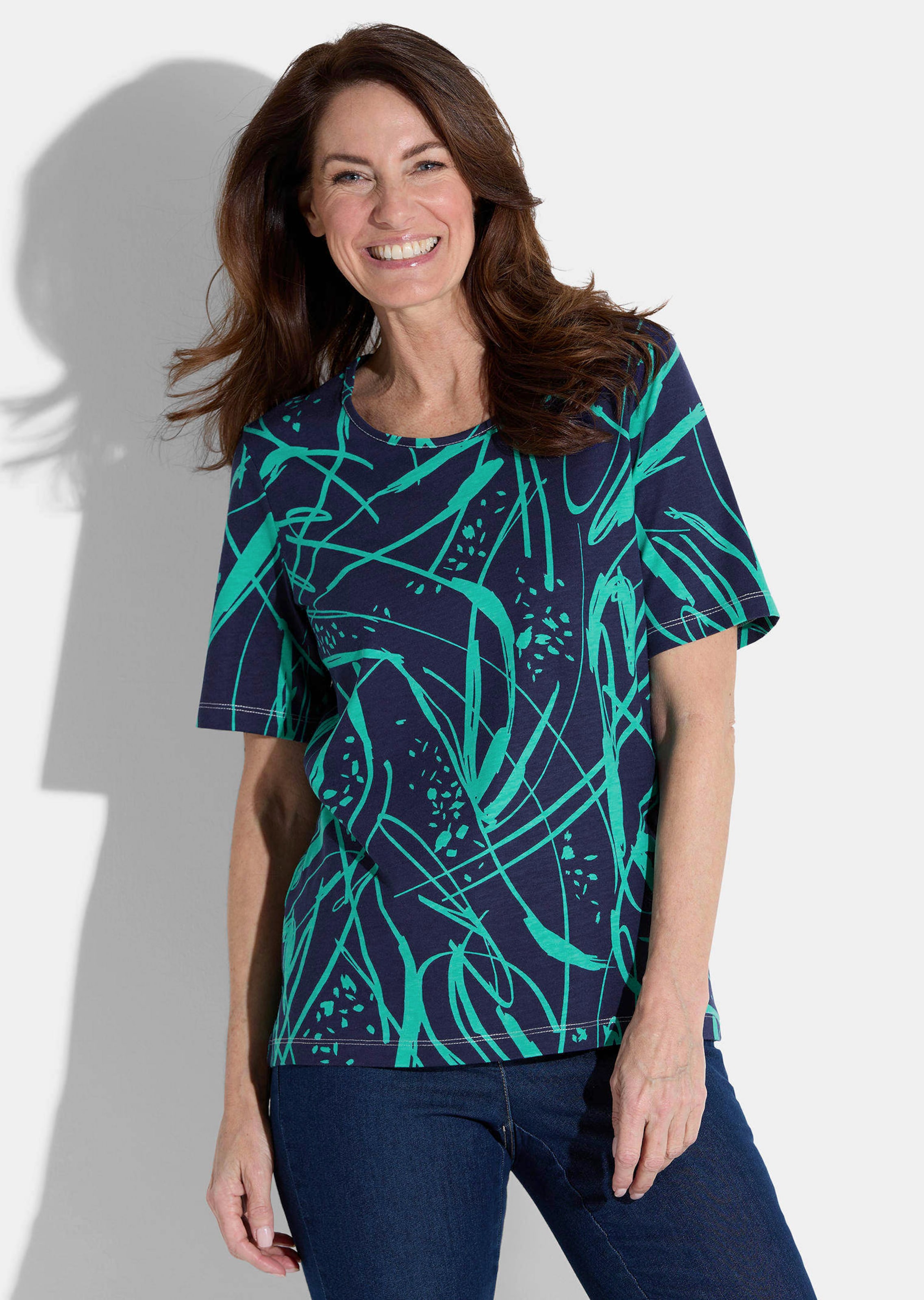 Shirt aus Baumwolle und Modal