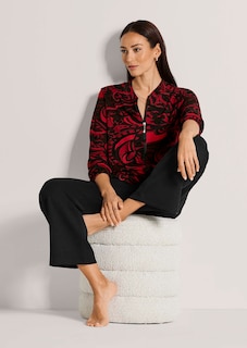 Veste de loisirs imprimée style blouson thumbnail 3