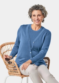 Klassieke tricot twinset thumbnail 3