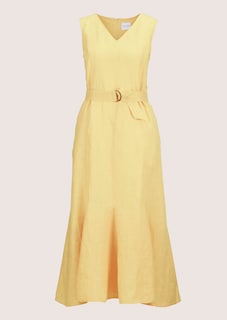 Ärmelloses Leinenkleid thumbnail 7
