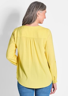 Blouse van pure viscose thumbnail 3