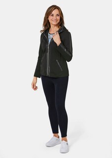 bequeme Freizeitjacke mit Kapuze thumbnail 2