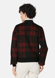Bomberjacke mit coolem Karomuster thumbnail 4