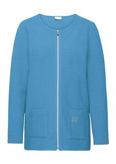 Comfortabel shirtjasje met ritssluiting thumbnail 2