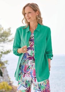 Bluse aus Leinen und Baumwolle thumbnail 7