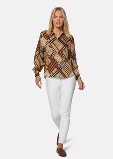 Bluse mit platziertem Druck  thumbnail 3
