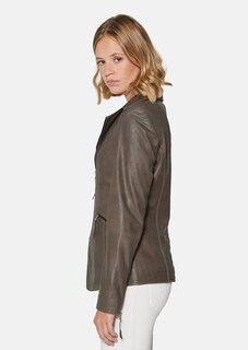 Veste. Cuir nappa d'agneau thumbnail 5