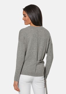 V-Pullover mit Bindeband thumbnail 4