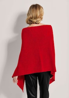 Poncho. Pur cachemire thumbnail 4