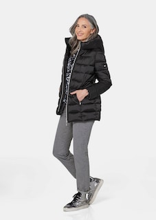 Wärmende Steppjacke mit dezentem Schimmer thumbnail 2
