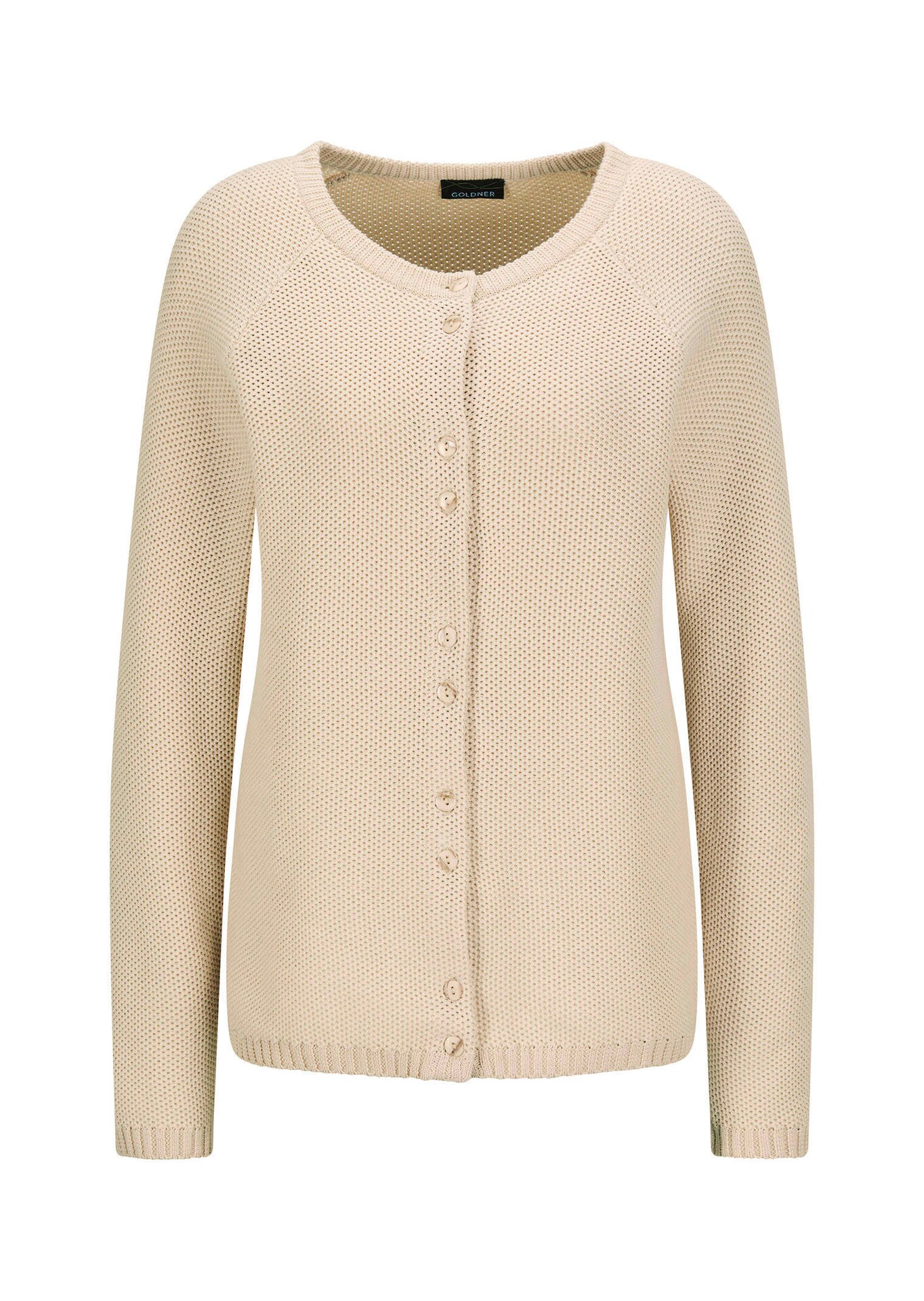 Strickjacke aus reiner Baumwolle