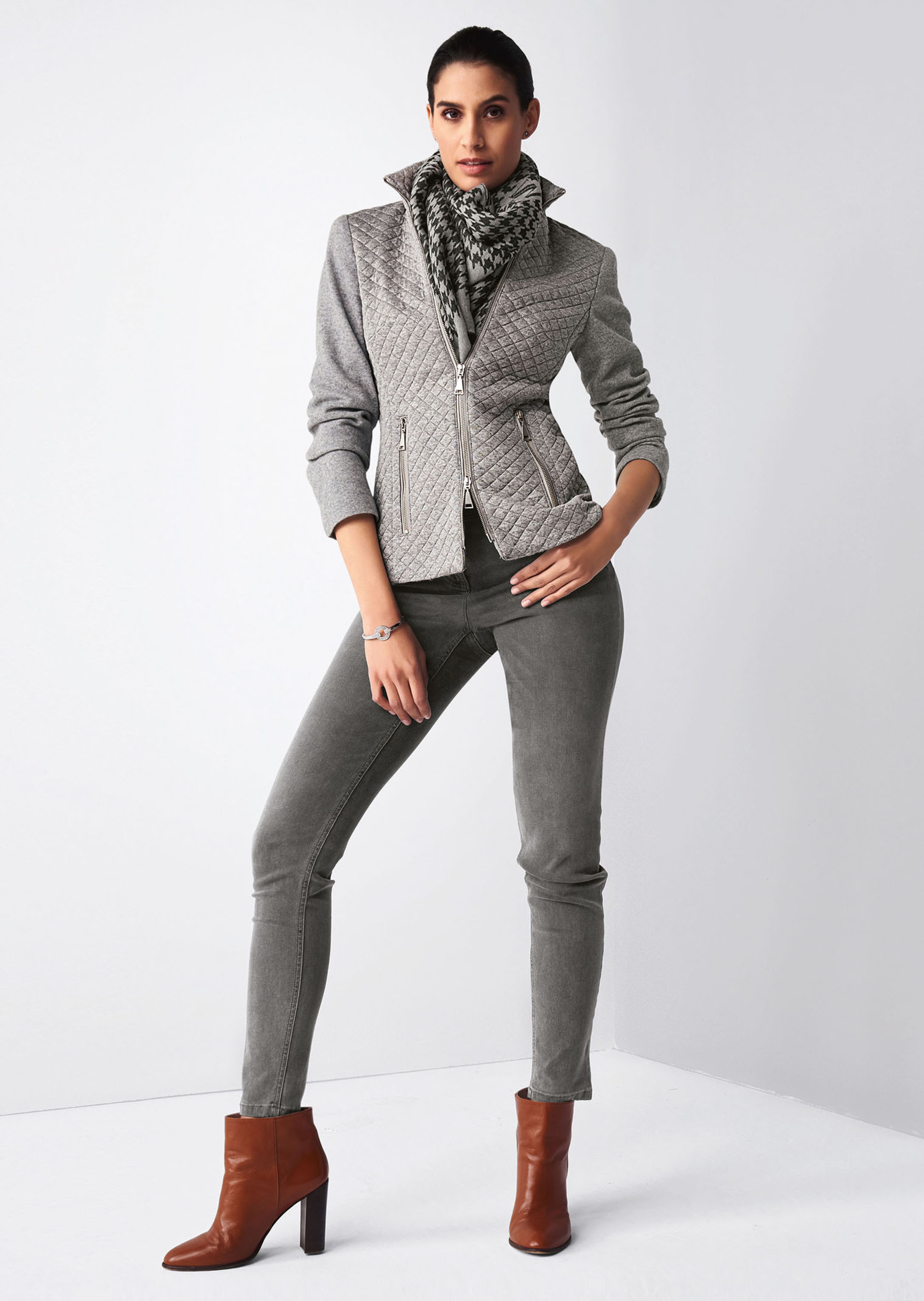 Doorgestikte blazer