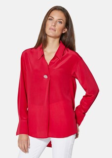 Seidenbluse mit edlem Schmuckknopf thumbnail 2