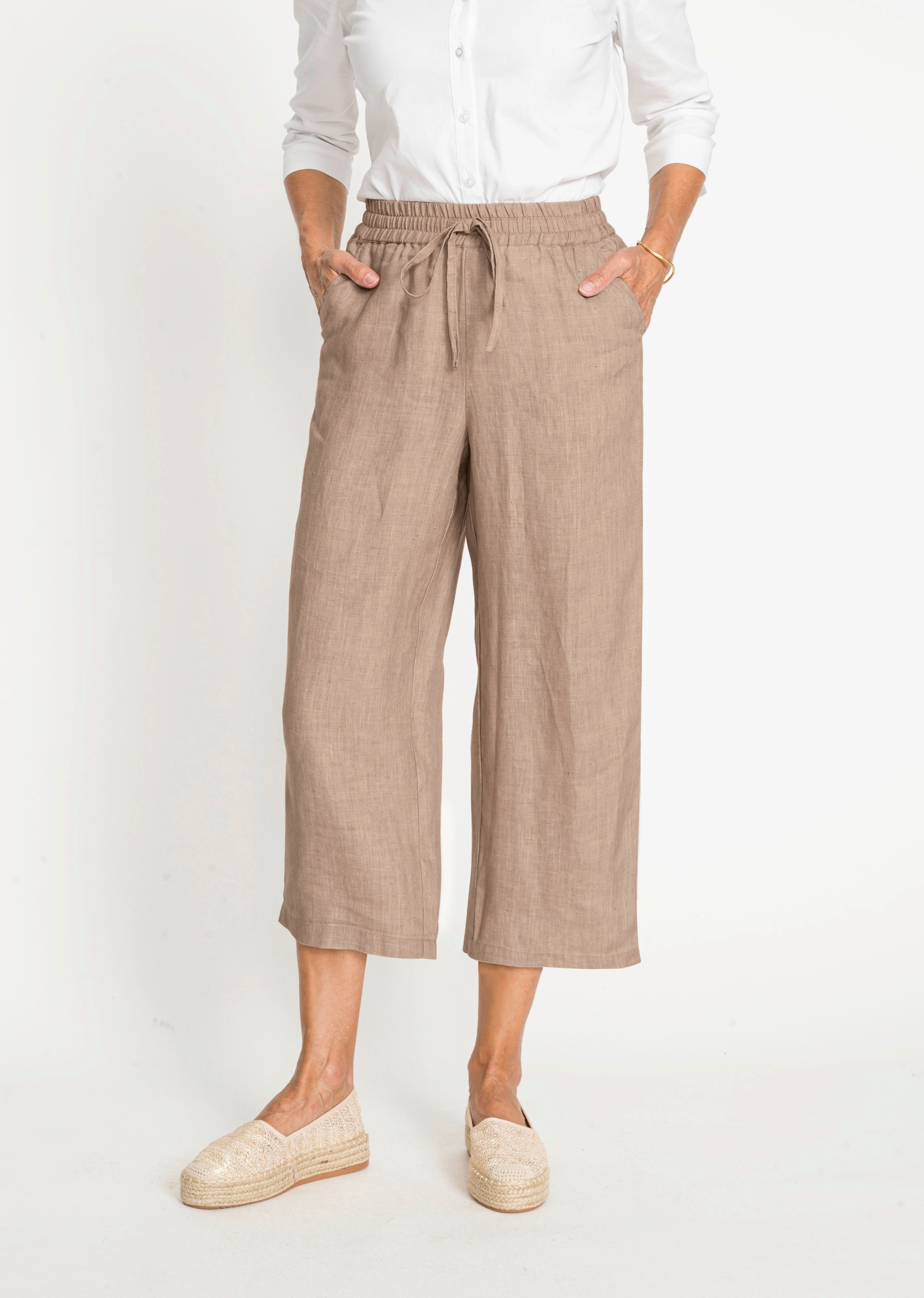 Culotte VERA aus reinem Leinen